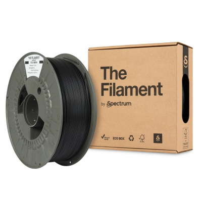 "The Filament" by Spectrum TF-24208, PLA Matte, 1,75mm, 1000g, Черен (Stealth black)