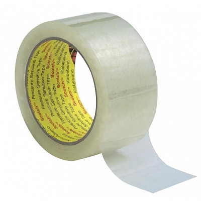 3M 6890 Опаковъчна PVC лента, прозрачна, 50 мм x 66 м