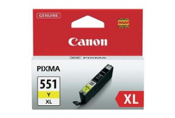 Canon CLI-551XLY 6446B001 жълт (yellow) оригинална касета