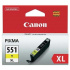 Canon CLI-551XLY 6446B001 жълт (yellow) оригинална касета