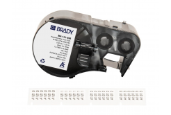Brady M4-131-498 / 170788, 25.40 mm, Vinyl, черно копиране / бял фон