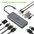 Acer 12в1 USB-C донгъл (USB, HDMI, PD, CD, DP, RJ45)
