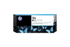 HP 745 F9K05A матово черен (matte black) оригинална касета