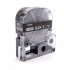 Epson LK-2BWV, SD6KW, 6mm x 9m, бял печат / черен фон, съвместима лента
