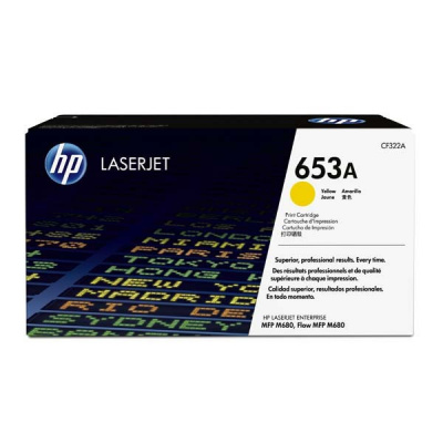 HP 653A CF322A жълт (yellow) оригинален тонер