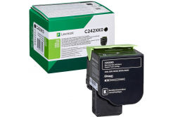 Lexmark C242XK0 черен (black) оригинален тонер