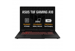 ASUS TUF Gaming A18/FA808PP-TT010WZ/R9-8940HX/18"/2560x1600/32GB/1TB/RTX 5070/W11H/Сив/2R