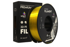 Smart Print FG-S201-E1, 3D филамент, PETG, 1,75mm, 1000g, Прозрачно жълт (Transparent yellow)