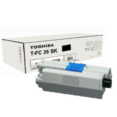 Toshiba TFC26SK, 6B000000559 черен (black) оригинален тонер