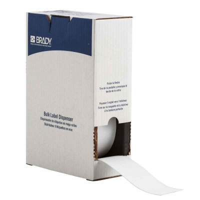 Brady BM7C-2000-854-WT / 173468, ToughWash Метален детектируем материал, 50.80 mm x 22.86 m