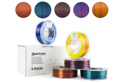 Spectrum 81433 филамент, PLA Magic SILK, 5PACK, 5 x 0,25 кг, 1,75 мм