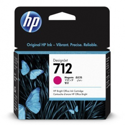 HP 712 3ED68A магента (magenta) оригинална касета