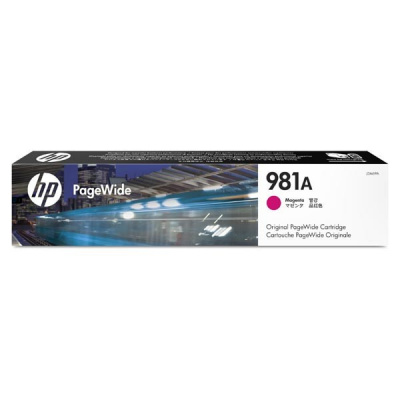 HP 981A J3M69A магента (magenta) оригинална касета