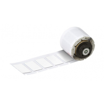 Brady M7-4-7593-WT / 312014, BMP71 Етикети за етикетен принтер, 27.00 mm x 18.00 mm