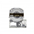 Epson LK-5BKP, SC18KZ, C53S672095 , 18mm x 9m, златен печат / черен фон, съвместима лента