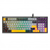 Marvo K638B, клавиатура US, геймърска, кабелна (USB), черна, подсветка