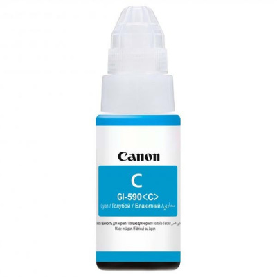 Canon GI-590C, 1604C001 циан (cyan) оригинална касета