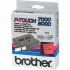 Brother TX-451, 24mm x 15m, черен печат / червен фон, оригинална лента