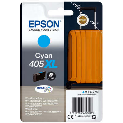 Epson 405XL C13T05H24010 циан (cyan) оригинална касета