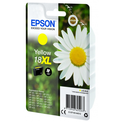 Epson 18XL C13T18144022 жълт (yellow) оригинална касета