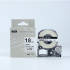 Epson LTS18KW, 18mm x 5m, черен печат / бял фон, съвместима лента