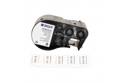 Brady M4-250-075-342 / 170720, 19.05 mm x 11.15 mm, Polyolefin, черно копиране / бял фон