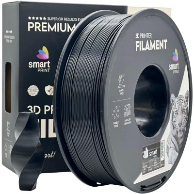 Smart Print FG-S1-E1, 3D филамент, ABS+, 1,75mm, 1000g, Черен (Black)