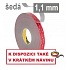 3M VHB™ GPH-110GF Двустранно силно залепваща лента, деб. 1,1 mm 19 mm x 33 m