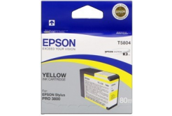 Epson T580400 жълт (yellow) оригинална касета