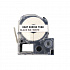 Epson LK-4WBA7 / SU7W, 7 мм x 2,5 м, черен печат / бял фон, съвместима термосвиваема лента