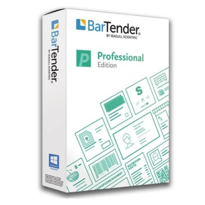 Seagull BTP-2-5YR BarTender 2022 Professional, application license, 2 printer