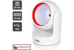 Virtuos EHE0010 CCD 2D четец HT-861A, стационарен, USB, бял