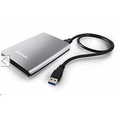 VERBATIM Външен HDD 1TB Store 'n' Go USB 3.0, сребрист