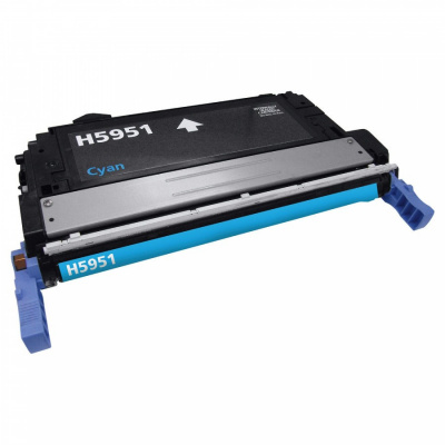 Съвместим тонер с HP 643A Q5951A лазурен (cyan) 