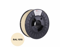 C-Tech 3DF-P-PLA1.75-1015 3D филамент, ПРЕМИУМ ЛИНИЯ, PLA, светлина от слонова кост, RAL1015, 1,75mm, 1kg