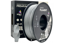Smart Print FG-S36-E1, 3D филамент, PETG, Silver, 1kg, 1,75mm