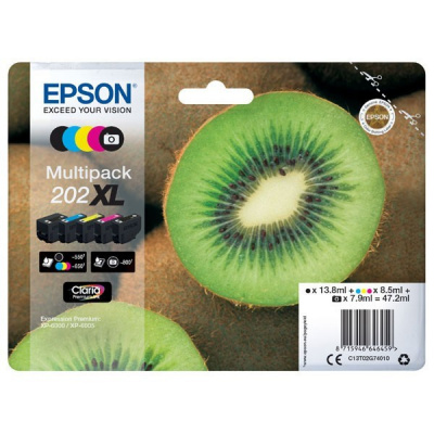 Epson 202XL T02G74010 мултипак оригинална касета