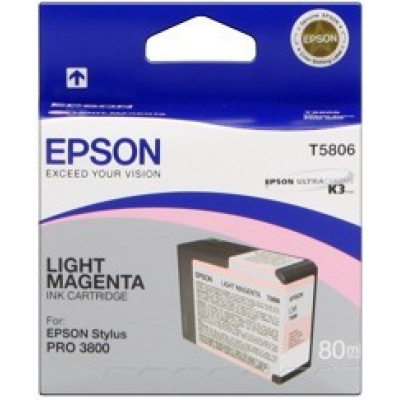 Epson T580600 светло пурпурно (light magenta) оригинален cartridg