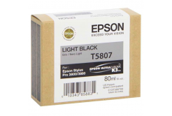 Epson T5807 светло черен (light black) оригинална касета
