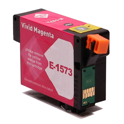 Epson T1573 цикламен (magenta) съвместими касети