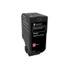 Lexmark 74C2SME магента (magenta) оригинален тонер