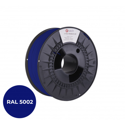C-Tech 3DF-P-PETG1.75-5002 3D филамент, PREMIUM LINE, PETG, RAL5002, 1,75mm, 1000g, Ултрамарин (Ultramarine)