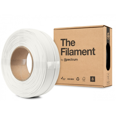 "The Filament" by Spectrum TF-24179, ReFill, HT-PLA, 1,75mm, 1000g, Бял (Warm white)