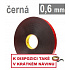 3M VHB™ 5925-F, tl. 0,6 mm; černá oboustranně silně lepicí akrylová páska 19 mm x 33 m