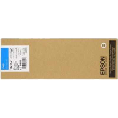 Epson T636200 циан (cyan) оригинална касета
