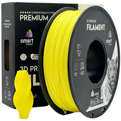 Smart Print FG-S52-E1, 3D филамент, PLA+, Yellow, 1kg, 1,75mm