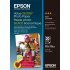 Epson Value Glossy Photo Paper C13S400037, 183 г/м2, 10x15см, 20 бр., лъскав, бял, фотографска хартия