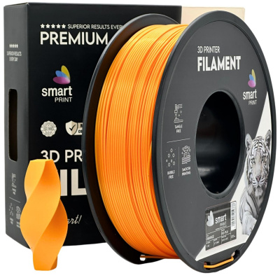 Smart Print FG-S19-E1, 3D филамент, HS-PLA, 1,75mm, 1000g, Оранжев (Orange)