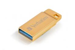 VERBATIM Flash Disk 32GB Metal Executive, USB 3.0, злато