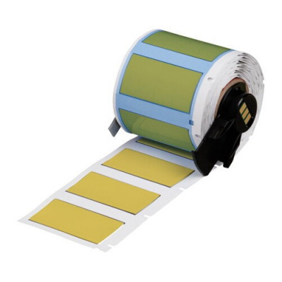 Brady M6-750-175-342-YL / 173677, PermaSleeve маркерни ръкави за кабели, 44.83 mm x 31.80 mm